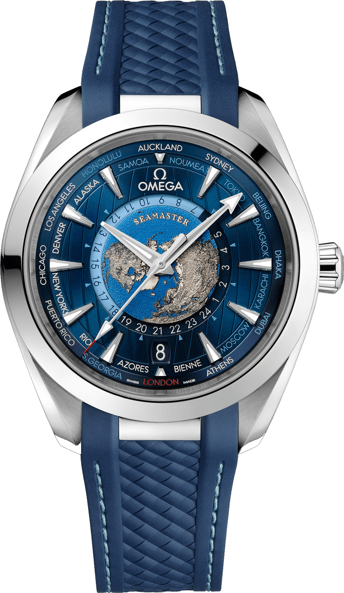  Đồng hồ Omega Seamaster 220.12.43.22.03.001 Worldtimer 43