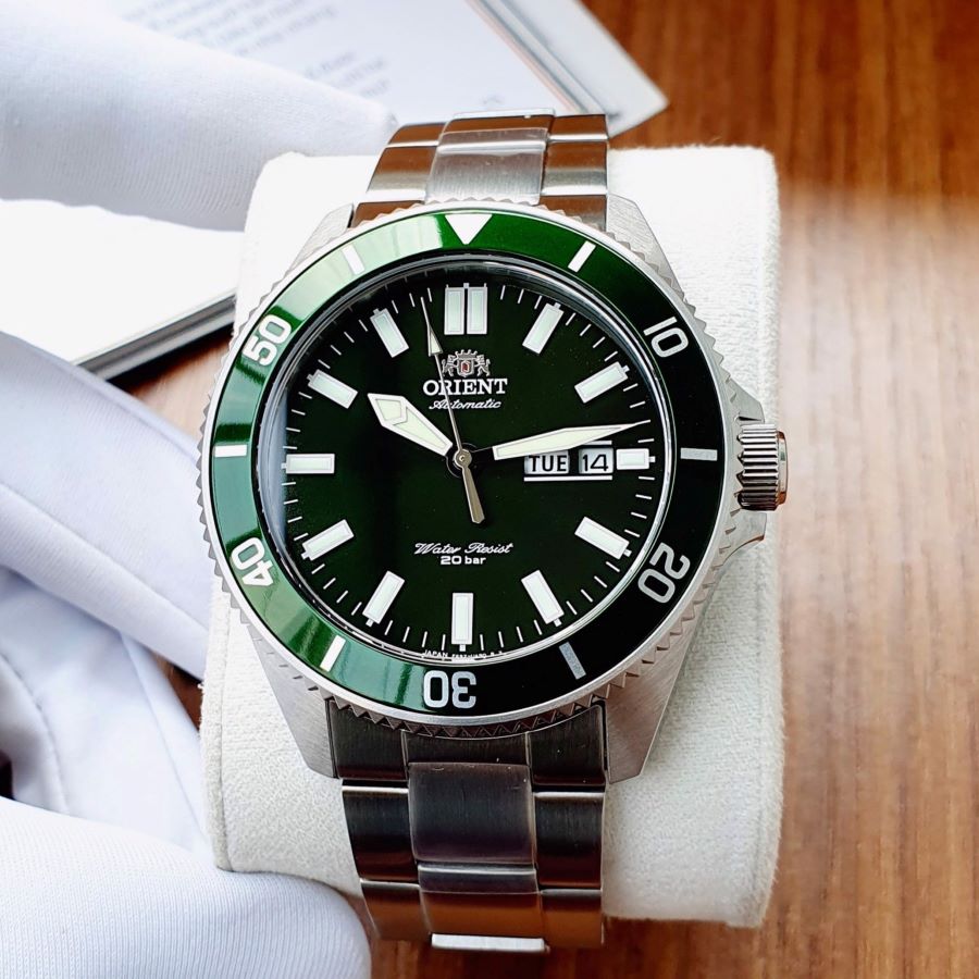 Đồng Hồ Nam Orient Kanno Automatic Green Dial - RA-AA0914E19B